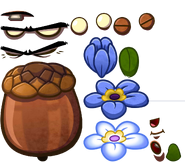 Forget-Me-Nuts' sprites