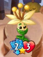 Mayflower with the Strikethrough trait due being Conjured by Cosmic Flower