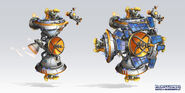 Concept art of its appearance