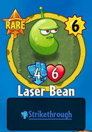 The player receiving Laser Bean from a Premium Pack