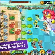 Big Wave Beach Day 32 Plants Vs Zombies Wiki Fandom