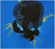Dandy Lion King's silhouette