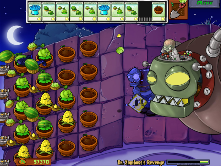 Plants vs Zombies 2 Final Boss: All Zomboss Fight!!! 