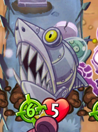 Zombot Sharktronic Sub with the Bullseye trait