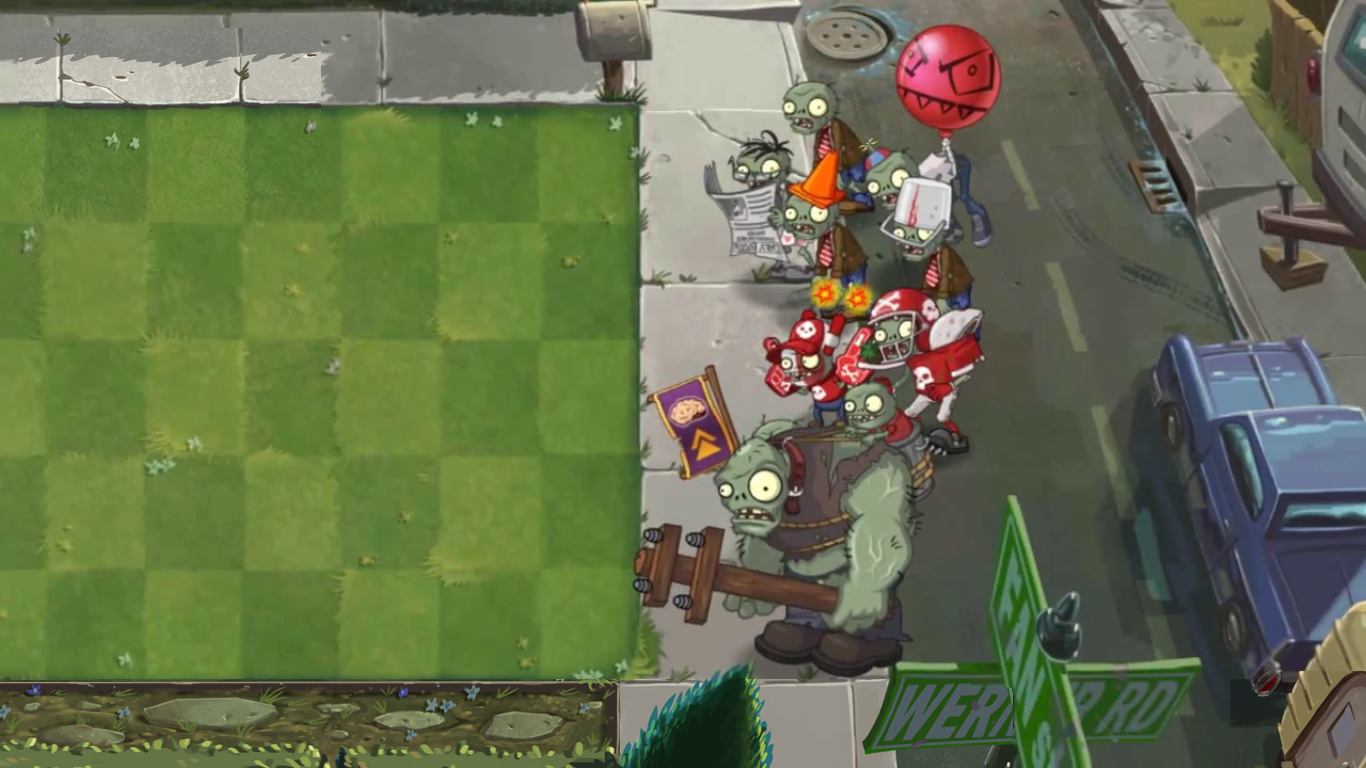 Зомби против растений 2 локация. Растения против зомби 2 поле боя. Plants vs Zombies Modern Days. PVZ 2 Modern Day. Растения против зомби поле битвы.