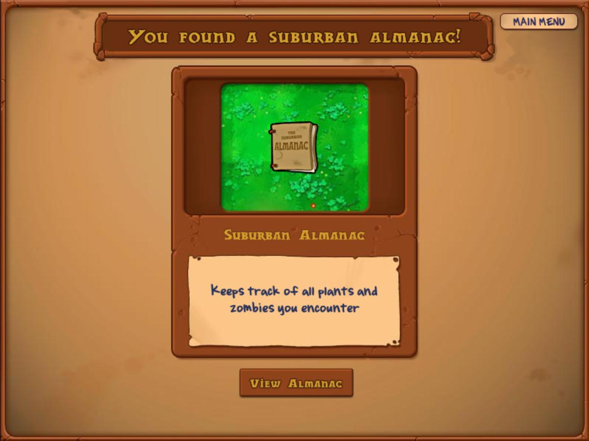 plants vs zombies almanac