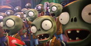 Many Zombies in the trailer