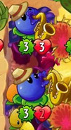 Two Blueberries on a lane due to Pair Pearadise's ability