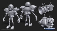 Concept model sculpture (Plants vs. Zombies: Battle for Neighborville)