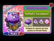 Puffball in an advertisement for Puffball's Tournament in Arena