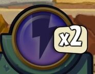 Power Zap icon disabled (start of Last Stand Levels)