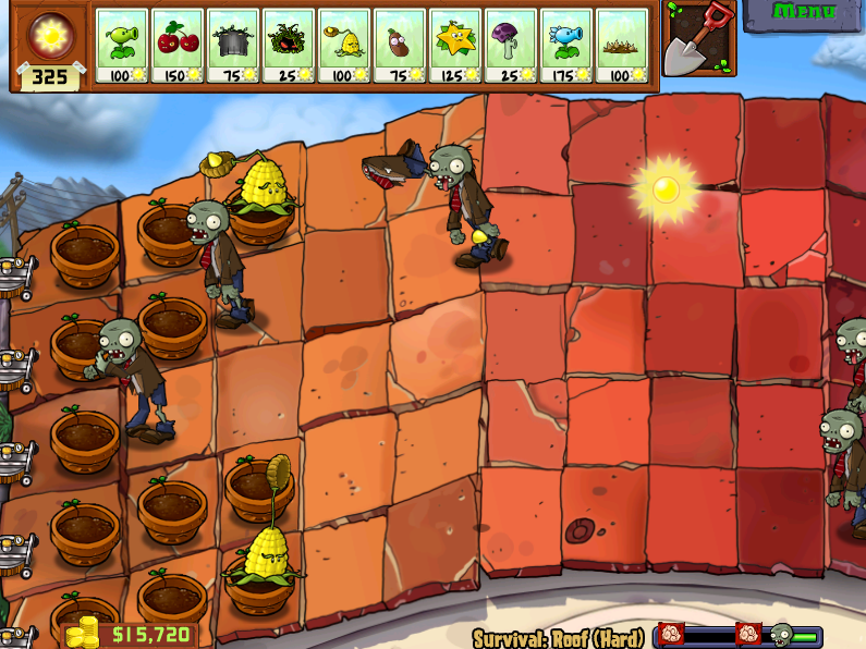 roof image - PvZ: Reanimated mod for Plants Vs Zombies - ModDB