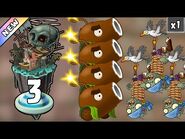 Plants vs Zombies 2 - Pirate Seas Day 3 -Plants Lvl 1 & No Premium-