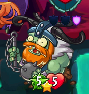 Shieldcrusher Viking with a star icon on his strength