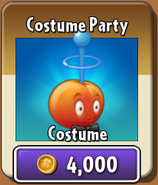 E.M.Peach's costume in the store