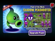 Shadow Peashooter featured as Plant of the Week (Upgrade Plant)