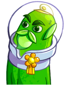 Captain Cucumber seen on the Cosmic Conjuring strategy deck