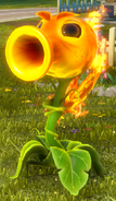 Fire Pea in-game