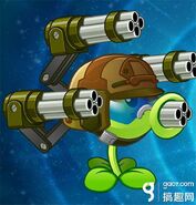 Gatling Pea's reveal image