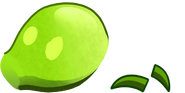 Split Pea's textures, note how they also use Peashooter's textures