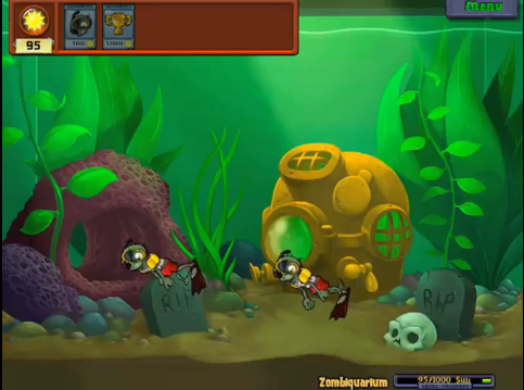 Snorkel Zombie (Plants vs. Zombies), Plants vs. Zombies Wiki