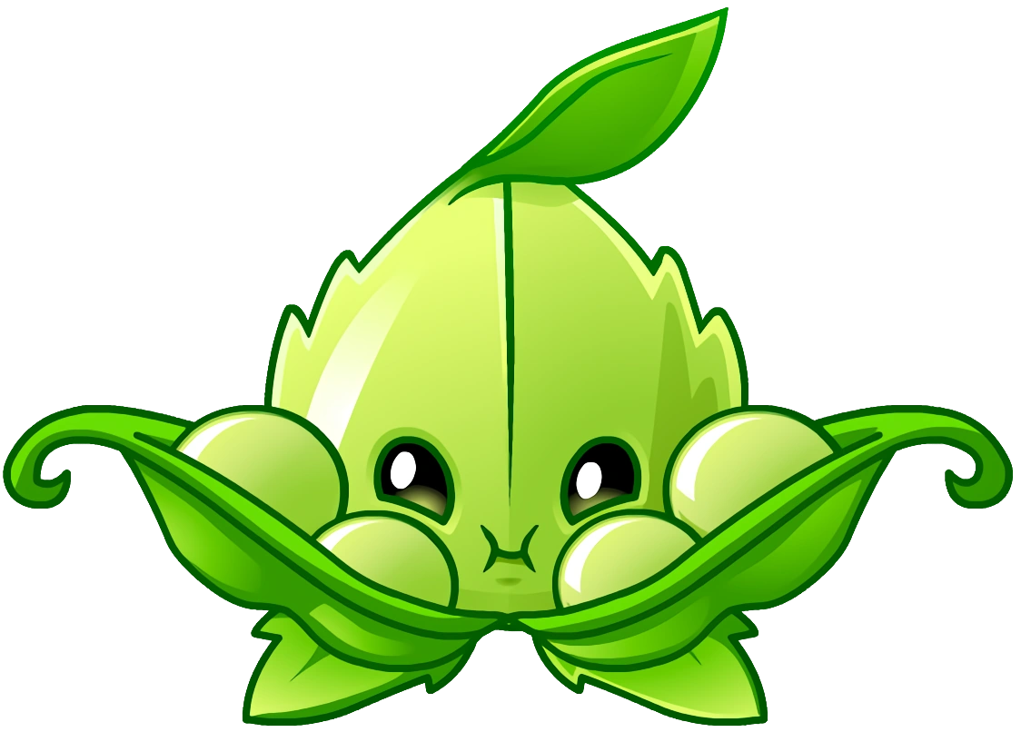 Как нарисовать растения из игры растения против зомби 2