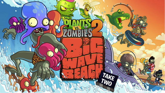 Plants vs. Zombies 2: It's About Time - Gameplay Walkthrough Part 271 - Big  Wave Beach Part 2! (iOS) 