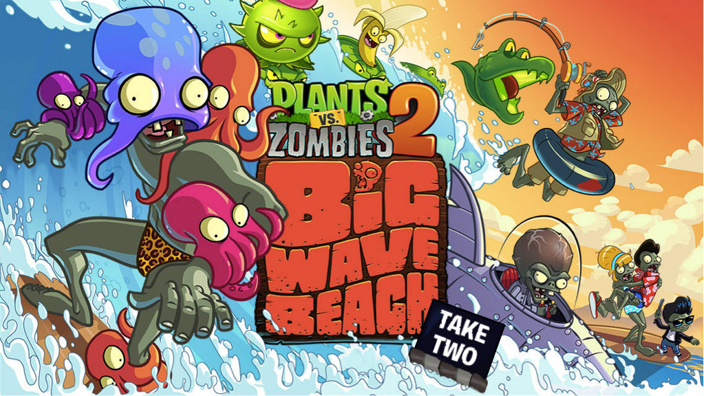 Plants vs. Zombies 2: It's About Time - Gameplay Walkthrough Part 270 - Big  Wave Beach Part 2! (iOS) 