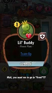 Lil' Buddy's statistics before update 1.4.14