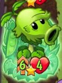 Primal Peashooter Fused with Pea Patch