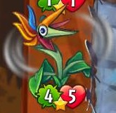 Bird of Paradise activating her ability