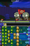 DS version gameplay by AWikiBoy521 (note the visible zombies on the top screen)