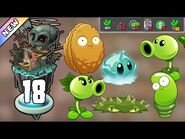 Plants vs Zombies 2 - Pirate Seas Day 18 -Plants Lvl 1 & No Premium-