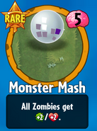 The player receiving Monster Mash from a Premium Pack