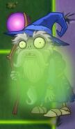 A stunned Wizard Zombie