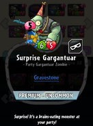 Surprise Gargantuar's statistics