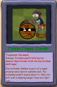 Barrel Roller Zombie (modded Zomboni)