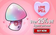 An advertisement for Hypno-shroom in Valenbrainz