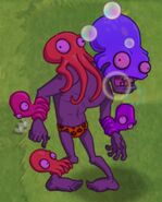 A hypnotized Octo Zombie (can only be done by Caulipower)