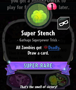 Super Stench's statistics before update 1.16.10