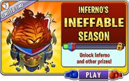 Inferno in an advertisement for Inferno's Ineffable Season in Arena