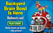 An ad for Brain Bowl Party.