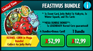 Kernel Corn on the advertisement for the Feastivus Bundle