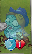 Line Dancing Zombie frozen