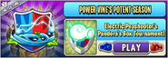 Electric Peashooter in an advertisement for Electric Peashooter's Pandora's Box Tournament in Arena