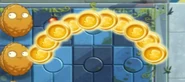 The coins given from the money bag in the Chinese version