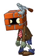 HD Brickhead Zombie from the Plants vs. Zombies Twitter