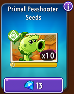 Primal Peashooter's seeds in the store (10.9.1)