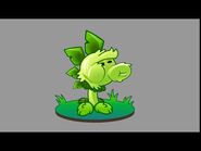 Full animations of Primal Peashooter