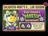 Solar Tomato in an advertisement of Solar Tomato's BOOSTED Tournament